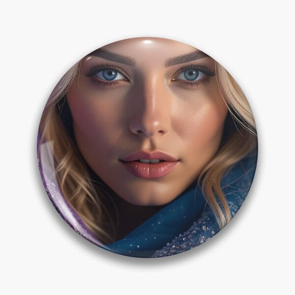 Item preview, Ethereal Blonde Beauty Artistic Portrait designed and sold by ToxicInkArt.