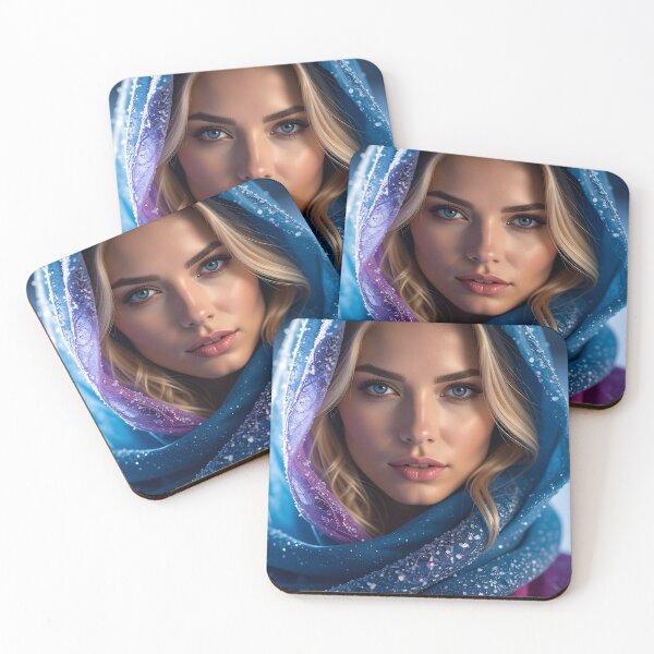 Item preview, Ethereal Blonde Beauty Artistic Portrait designed and sold by ToxicInkArt.