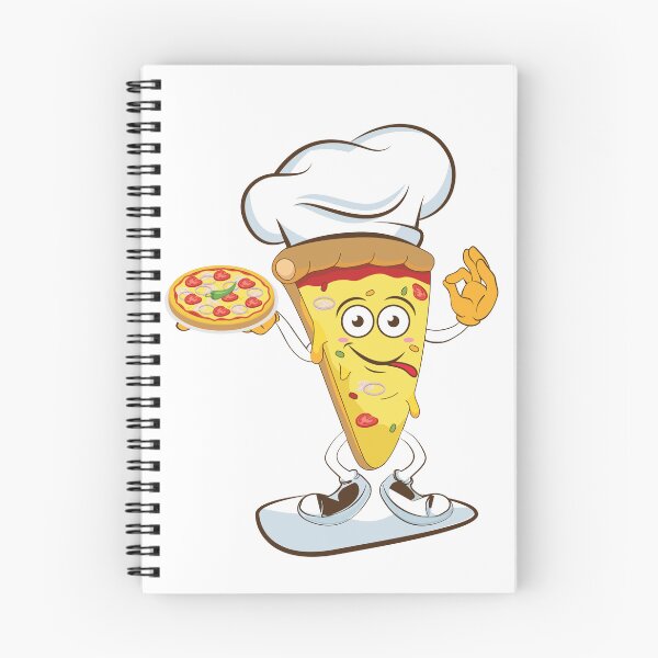 Item preview, Funny Pizza Chef Cartoon – Cute Food Lover Design designed and sold by flexilecreation.