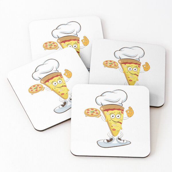 Item preview, Funny Pizza Chef Cartoon – Cute Food Lover Design designed and sold by flexilecreation.