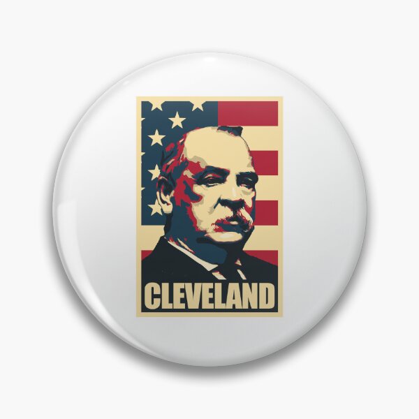 Item preview, Grover Cleveland US President Obey Style Portrait designed and sold by marke770.
