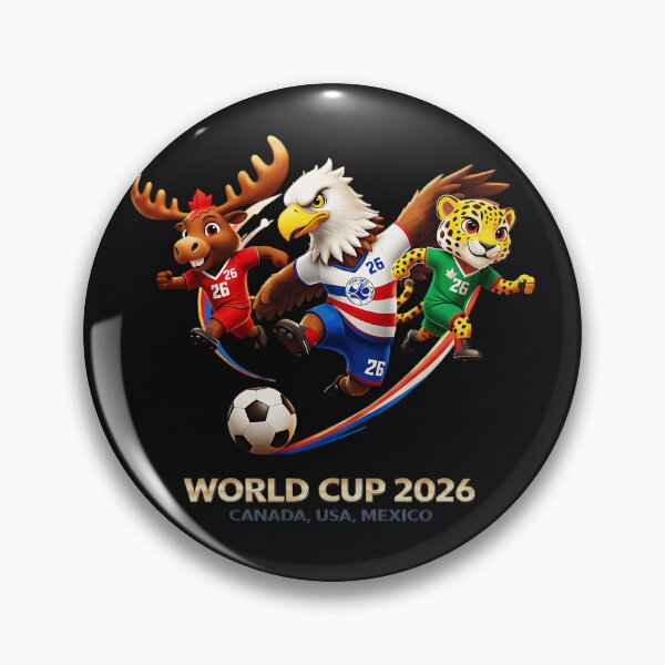 Item preview, World Cup Canada, USA, Mexico Football Soccer Fan designed and sold by LeoSnarf.