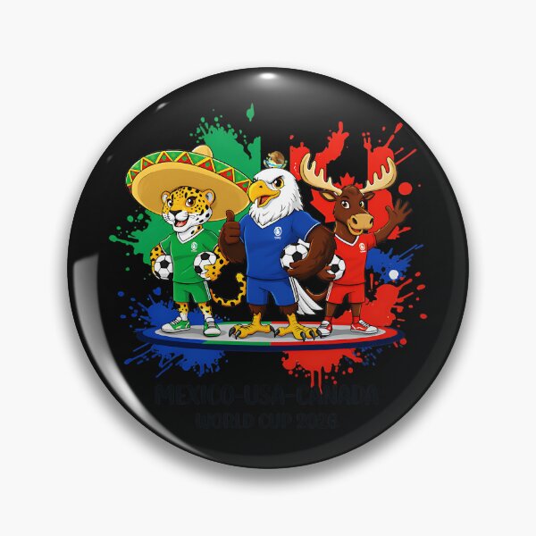 Item preview, Mexico-Usa-Canada World Cup Nations Soccer Fan designed and sold by LeoSnarf.