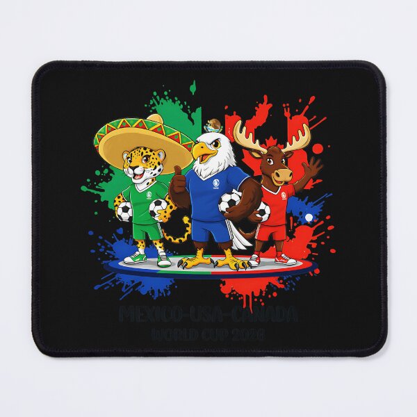 Item preview, Mexico-Usa-Canada World Cup Nations Soccer Fan designed and sold by LeoSnarf.