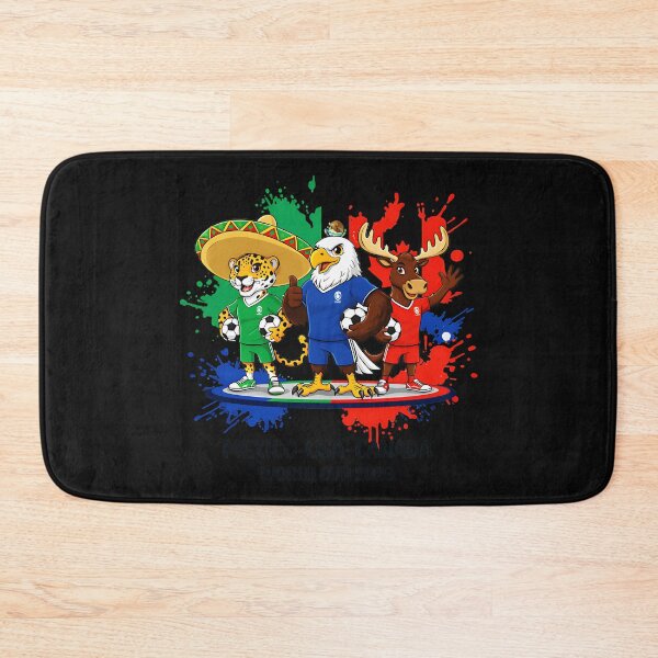 Item preview, Mexico-Usa-Canada World Cup Nations Soccer Fan designed and sold by LeoSnarf.