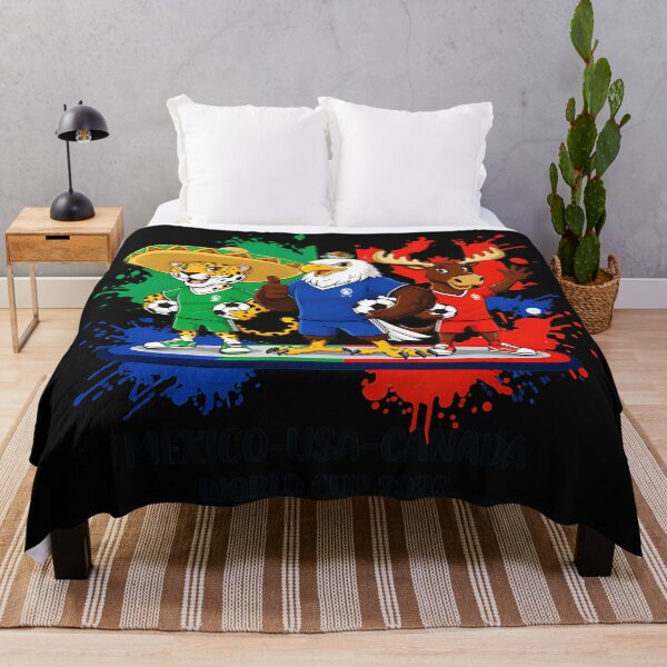 Item preview, Mexico-Usa-Canada World Cup Nations Soccer Fan designed and sold by LeoSnarf.
