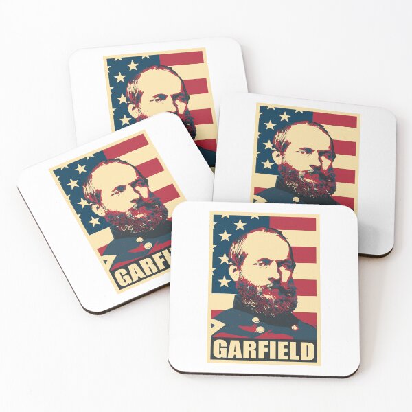 Item preview, James A Garfield 20th US President Patriotic Art designed and sold by marke770.
