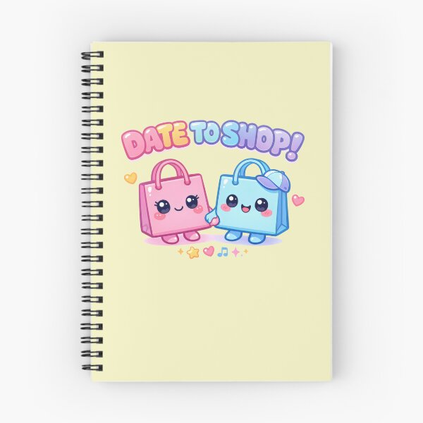 Item preview, Date To Shop Cute Shopping Bag Couple designed and sold by SplashTastic.