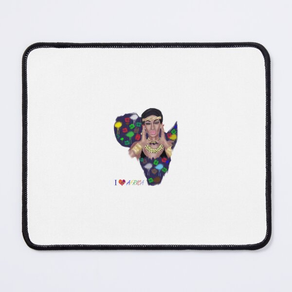 Item preview, I Love Africa – Urban Graffiti Queen Digital Portrait designed and sold by Expats Studio.