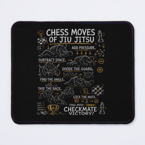 Item preview, Jiu Jitsu Chess moves designed and sold by CoolCrazyQuirky.