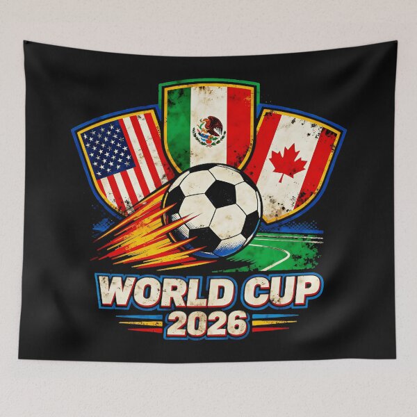 Item preview, World Cup USA Mexico Canada Soccer Football Fan designed and sold by LeoSnarf.