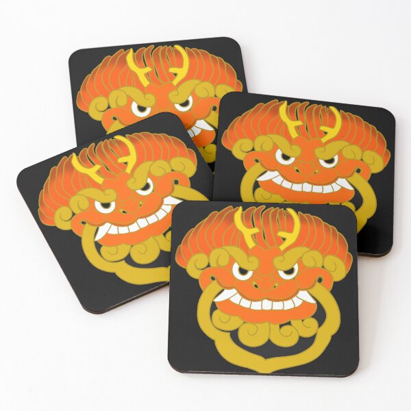 Item preview, Korean Traditional Goblin Mask Mythological Art designed and sold by DaHaeStudio.