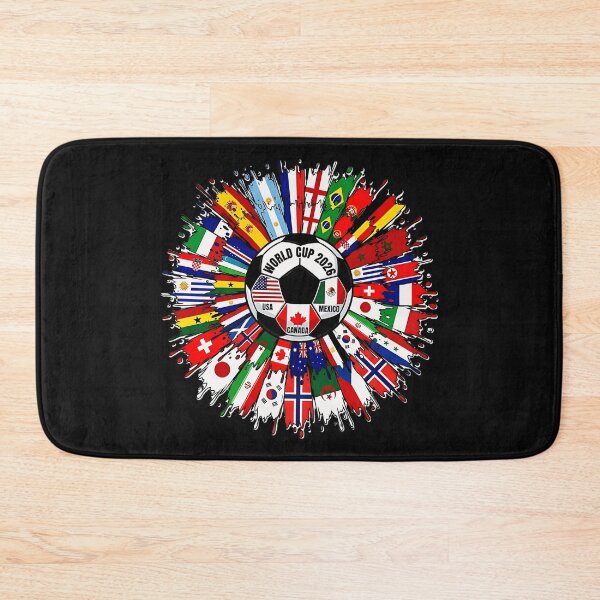 Item preview, World Cup USA Canada Mexico Host Nations Soccer Football Fan designed and sold by LeoSnarf.