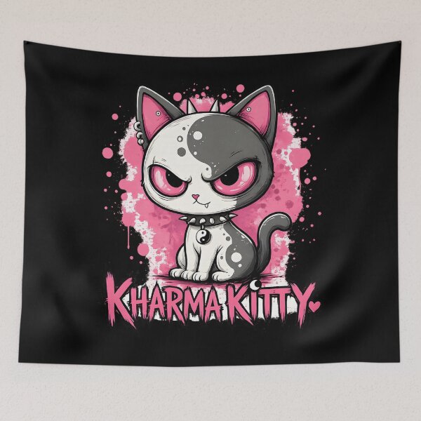 Item preview, Kharma Kitty: GothiCats Collection designed and sold by TheDuckprints.