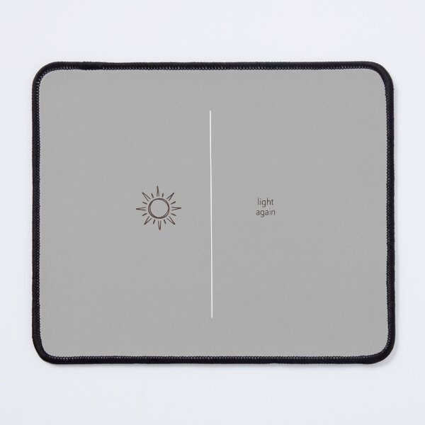 Item preview, Light Again Minimalist Boho Sun Mental Health designed and sold by SplashTastic.