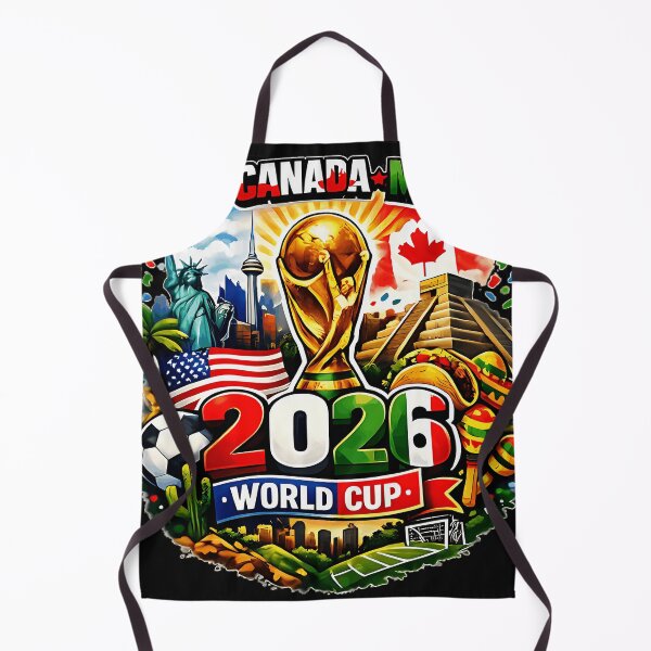 Item preview, Usa Canada Mexico World Cup Host Nations Football Fans designed and sold by LeoSnarf.