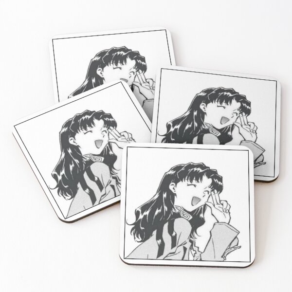 Item preview, Misato Katsuragi Evangelion Manga Style Sticker designed and sold by UtopiaDripPR.