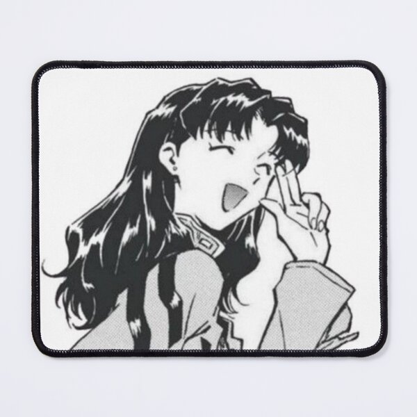 Item preview, Misato Katsuragi Evangelion Manga Style Sticker designed and sold by UtopiaDripPR.