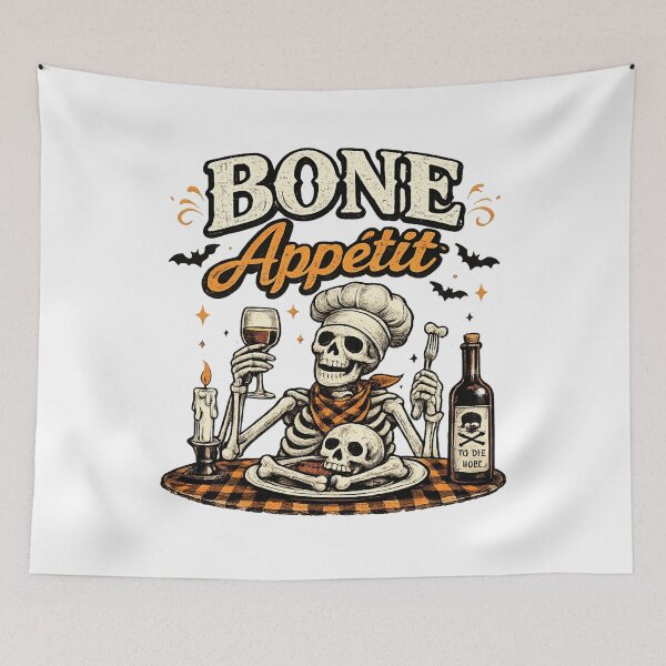 Item preview, Bone appétit - Halloween dinner delight designed and sold by Side Quest Co..