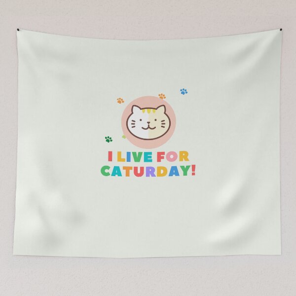 Item preview, I live for caturday designed and sold by SHREE ART STUDIO.