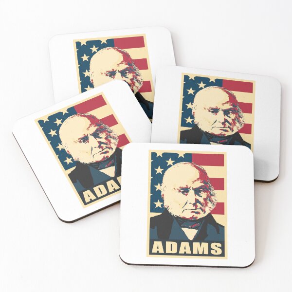 Item preview, John Quincy Adams US President Pop Art Portrait designed and sold by marke770.