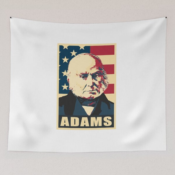 Item preview, John Quincy Adams US President Pop Art Portrait designed and sold by marke770.