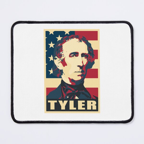 Item preview, John Tyler US President American Flag Pop Art designed and sold by marke770.