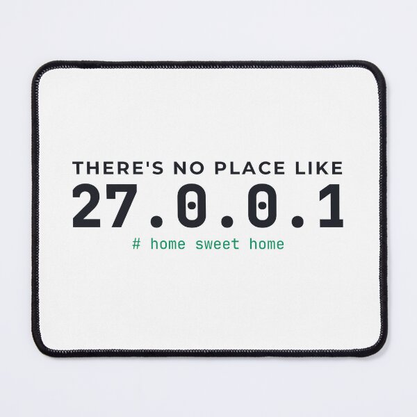 Item preview, There's No Place Like 127.0.0.1 - Funny Localhost Programmer DevOps Gift | Light designed and sold by SheebRock.