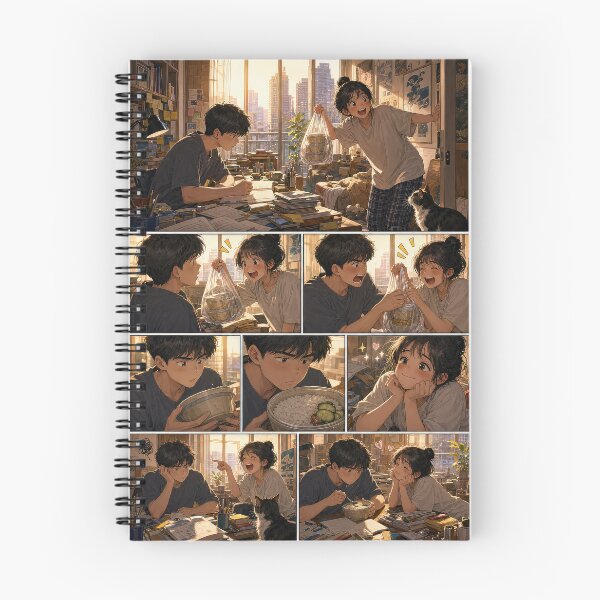 Item preview, Student Life Cozy Reading Room Comic Print designed and sold by Grafititee.
