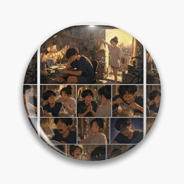 Item preview, Student Life Cozy Reading Room Comic Print designed and sold by Grafititee.