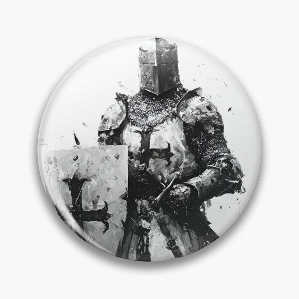 Item preview, Medieval Crusader Knight Templar Cross Shield Art designed and sold by GrinGalore.