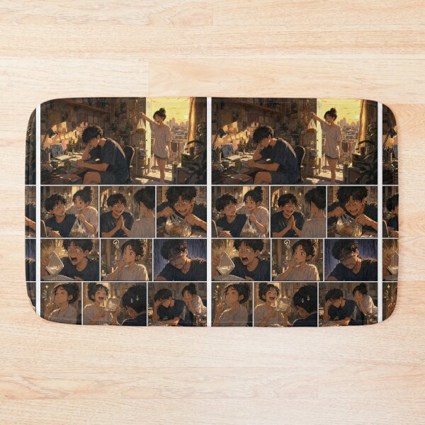 Item preview, Student Life Cozy Reading Room Comic Print designed and sold by Grafititee.