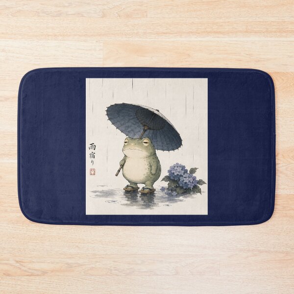 Item preview, Rainy Day Frog designed and sold by lbl-shop.