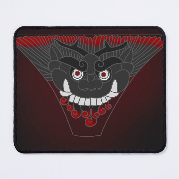 Item preview, Ancient East Asian Goblin Mask Halloween Costume Art designed and sold by DaHaeStudio.