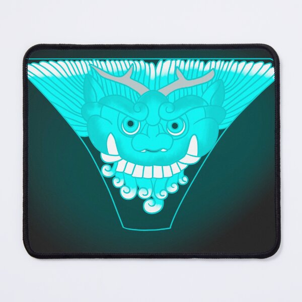 Item preview, Ancient East Asian Goblin Mask Halloween Costume Art designed and sold by DaHaeStudio.