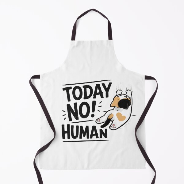 Item preview, Today No Human Funny Cat Falling Kawaii Illustration Art designed and sold by PrintAura15.
