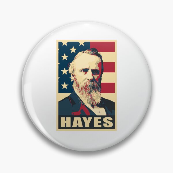 Item preview, Rutherford B Hayes 19th US President Pop Art designed and sold by marke770.