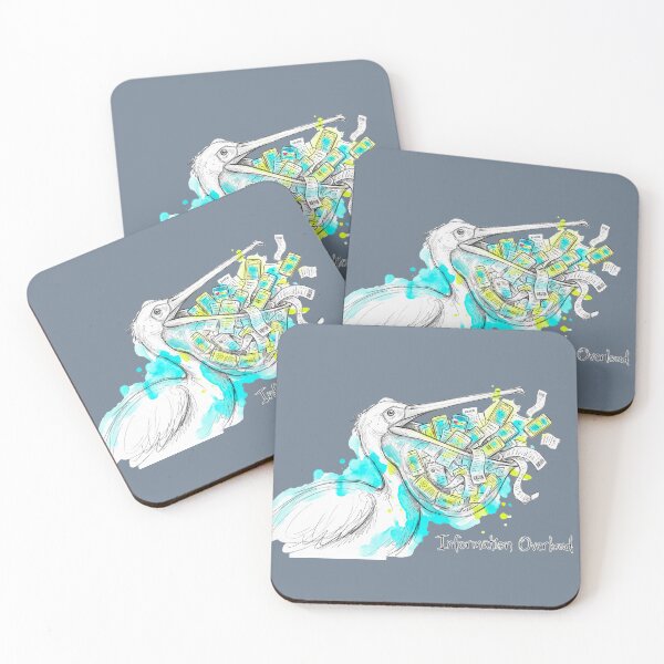 Item preview, Information Overload: The Digital Pelican Smartphone Art designed and sold by SoulPT.