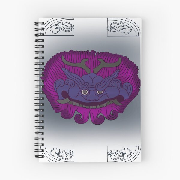 Item preview, Ancient East Asian Goblin Mask Halloween Costume Art designed and sold by DaHaeStudio.