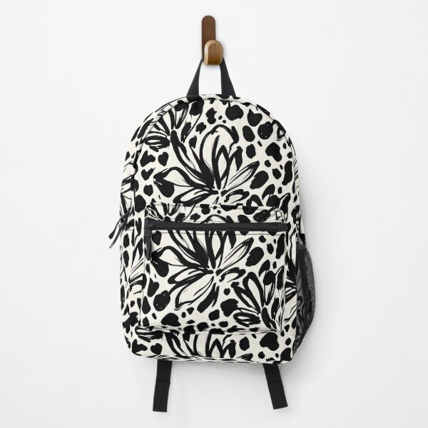 Item preview, Abstract Leopard Spot Floral Brushstroke Repeat designed and sold by SplashTastic.