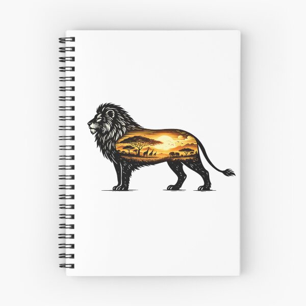 Item preview, Lion motif designed and sold by PeterPunkt.