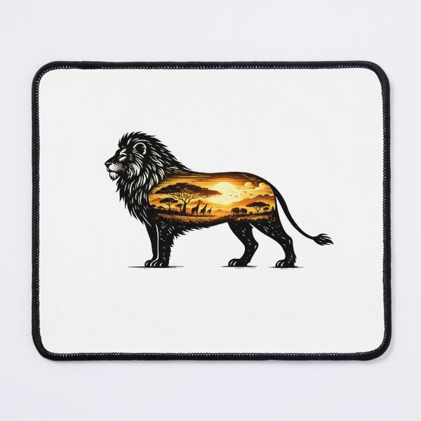 Item preview, Lion motif designed and sold by PeterPunkt.
