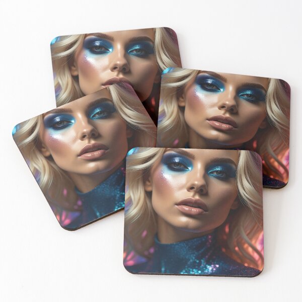 Item preview, Ethereal Blonde Beauty Artistic Portrait designed and sold by ToxicInkArt.