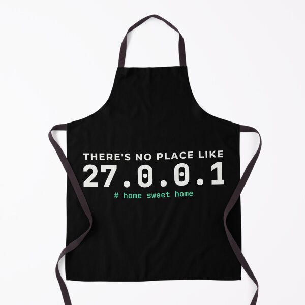 Item preview, There's No Place Like 127.0.0.1 - Funny Localhost Programmer DevOps Gift | Dark designed and sold by SheebRock.