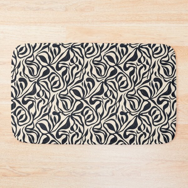 Item preview, Bold Matisse Style Organic Vines Silhouette Pattern designed and sold by SplashTastic.