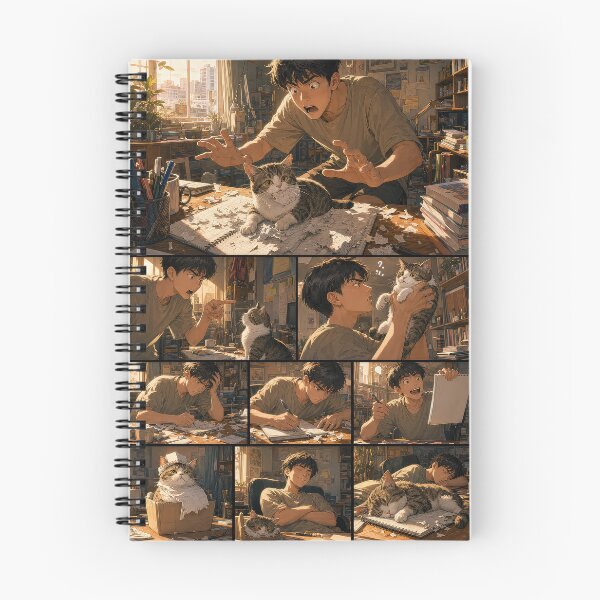Item preview, Student Life Cozy Reading Room Comic Print designed and sold by Grafititee.