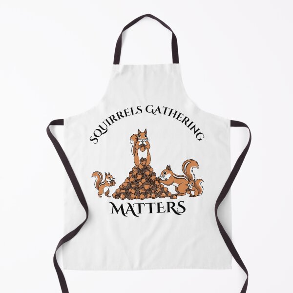 Item preview, Squirrels Gathering Matter/Funny Autumn Mascot Tee designed and sold by HOUSE OF VMH.