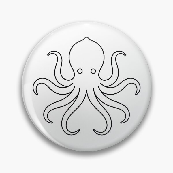 Item preview, Modern Minimalist Octopus Line Art designed and sold by seven things shop.
