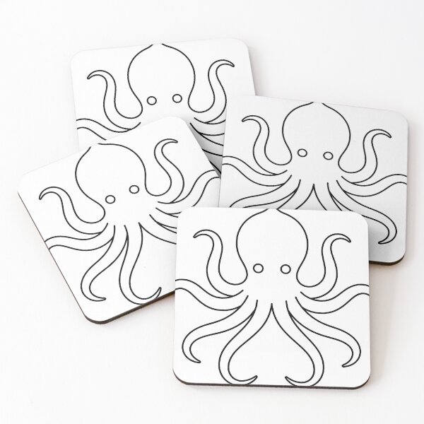 Item preview, Modern Minimalist Octopus Line Art designed and sold by seven things shop.