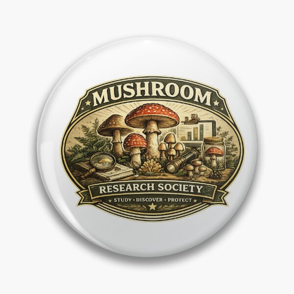 Item preview, The Mushroom Research Society designed and sold by PeterPunkt.